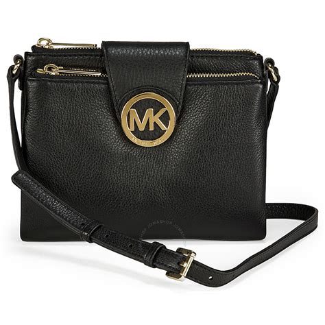 michael kors fulton pebbled large black crossbody bags outlet|Fulton Large Pebbled Leather Crossbody Bag .